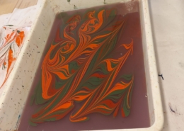 malba ebru Atelier ŠUM